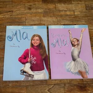 American Girl Doll Mia Books Figure Skating